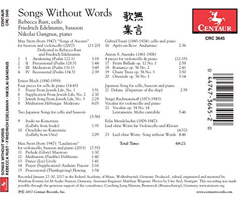Songs Without Words