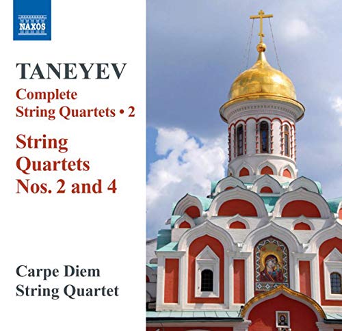 Taneyev: Complete String Quartets, Vol. 2