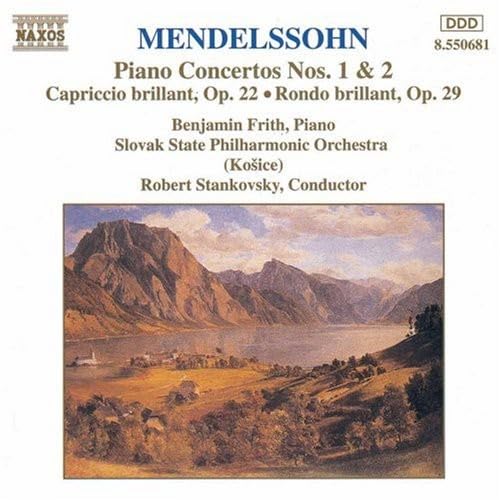 MENDELSSOHN: Piano Concertos Nos. 1 and 2 / Capriccio Brilla
