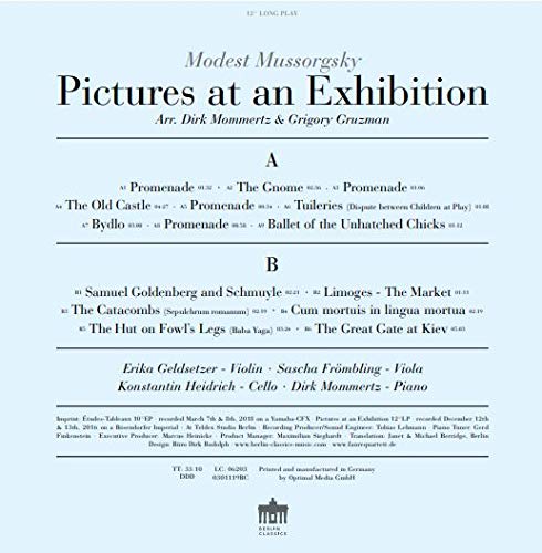 PICTURES AT AN EXHIBITION (LP)