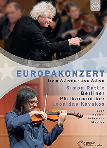 Europakonzert 2015 from Athens / Kavakos, Rattle, Berliner Philharmoniker [DVD]