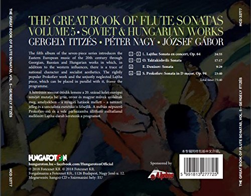 The Great Book of Flute Sonatas, Vol. 5: Soviet & Hungarian