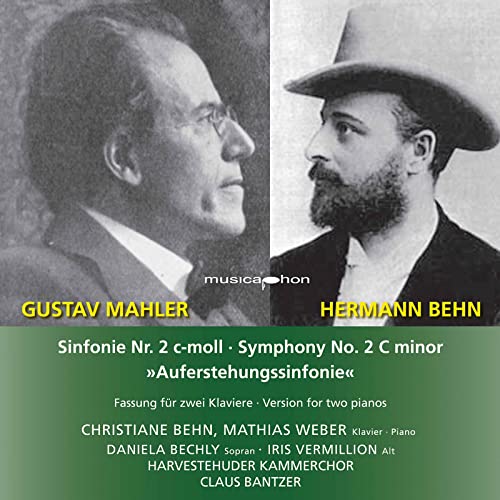 Mahler: 2nd Symphony for two pianos and vocals