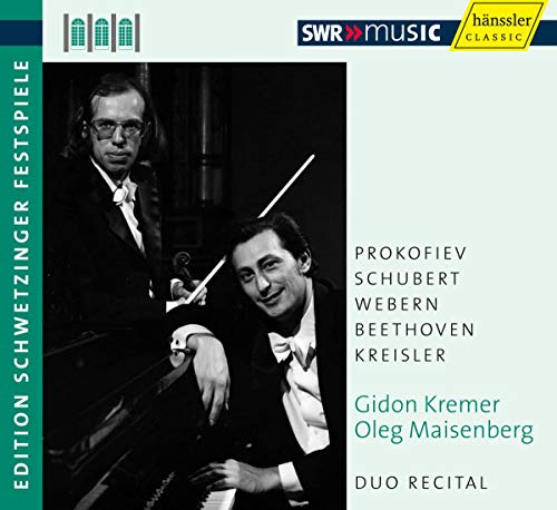 Violin Recital: Kremer, Gidon - PROKOFIEV, S. / SCHUBERT, F.