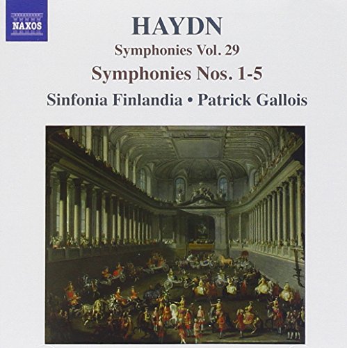 HAYDN: Symphonies, Vol. 29 (Nos. 1, 2, 3, 4, 5)