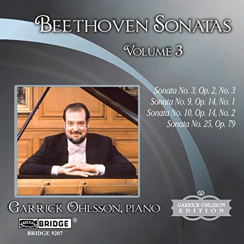 Beethoven Piano Sonatas, Vol. 3: Nos. 3, 9, 10 & 25