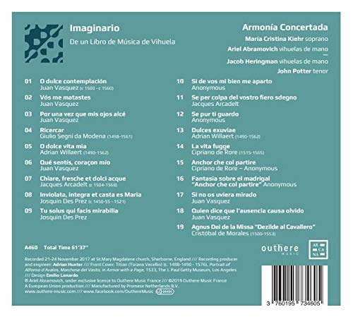 Imaginario: De un libro de música de vihuela