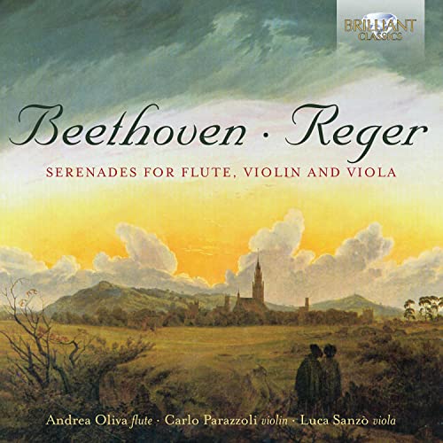Beethoven & Reger: Serenades for Flute, Violin and Viola
