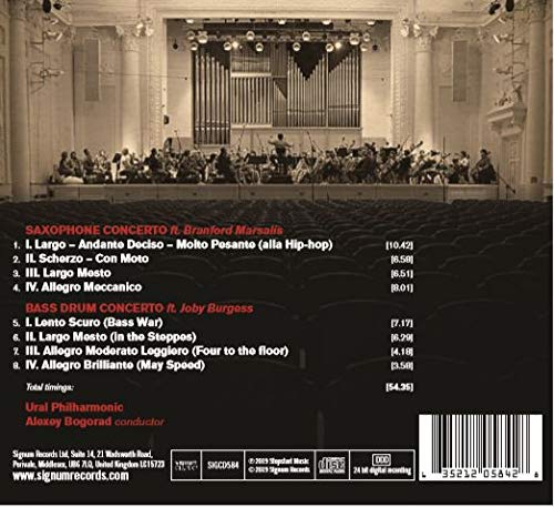 Prokofiev: Saxophone Concerto - Bass Drum Concerto