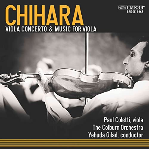 Chihara: Viola Concerto & Music For Viola