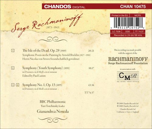 Rachmaninov: Symphony No. 1 - The Isle of the Dead - Youth S