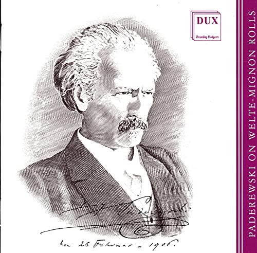 Paderewski on Welte-Mignon Rolls