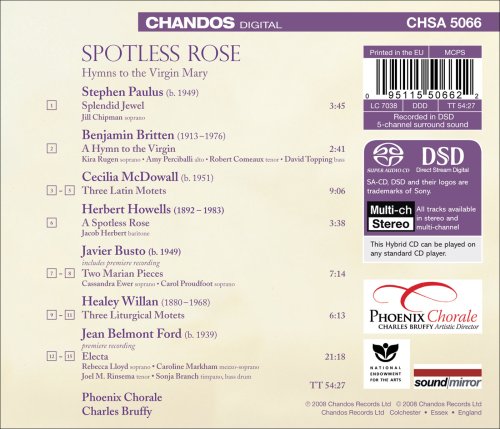 Choral Music - Paulus, S. / Britten, B. / Mcdowall, C. / How