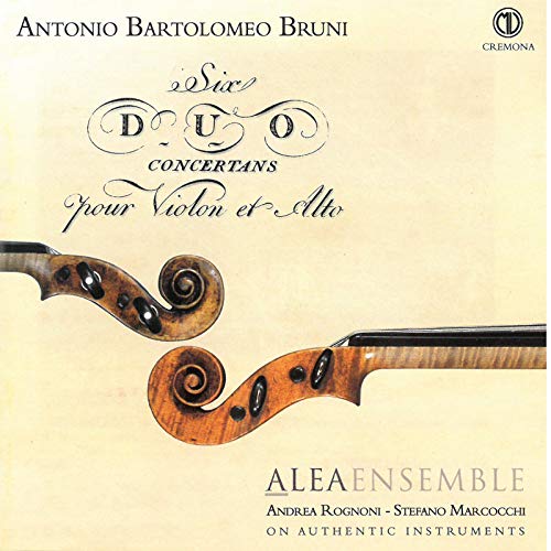 Bruni: 6 Duo concertants pour violon et alto