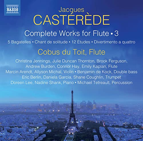 Castérède: Complete Works for Flute, Vol. 3