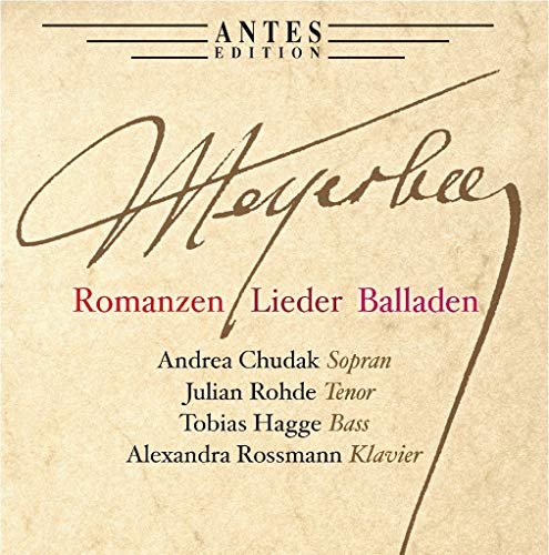 ROMANZEN, LIEDER, & BALLADEN