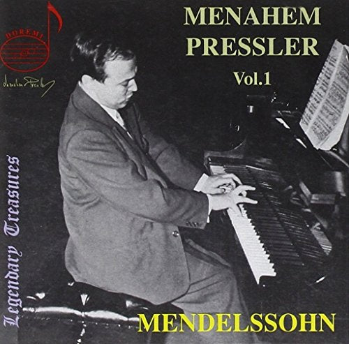 Menahem Pressler, Vol. 1: Mendelssohn