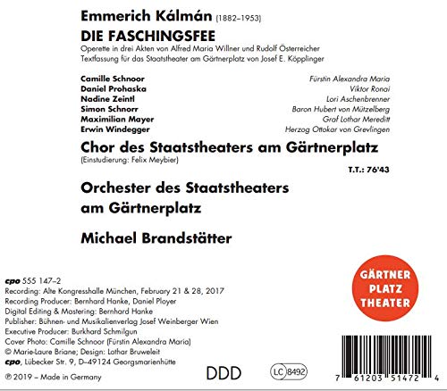 Emmerich Kálmán: Die Faschingsfee