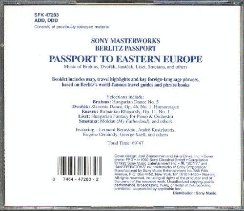BERLITZ PASSPORT - THE MUSIC O
