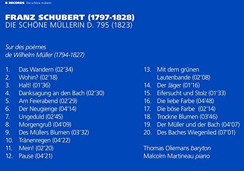 Schubert: Die schöne Müllerin, D. 795