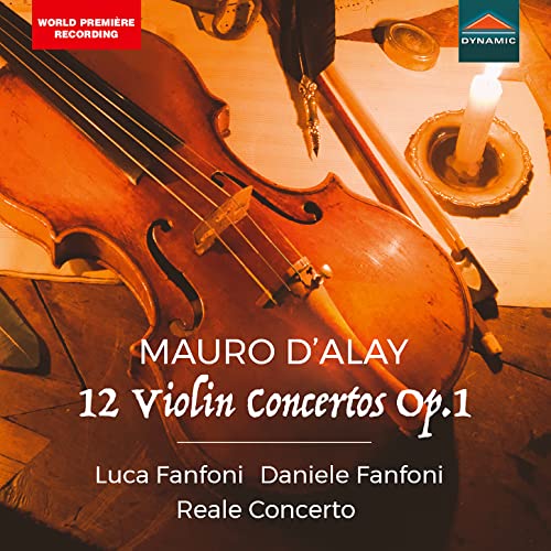 Mauro D'Alay, 12 Violin Concertos, Op. 1