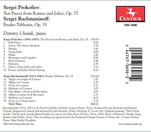 Prokofiev & Rachmaninov: Études-tableaux, Op. 33 & 10 Pieces