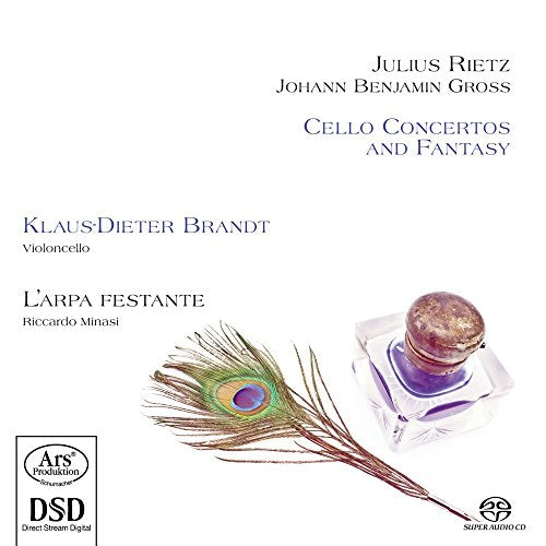 Rietz & Gross: Cello Concertos & Fantasy