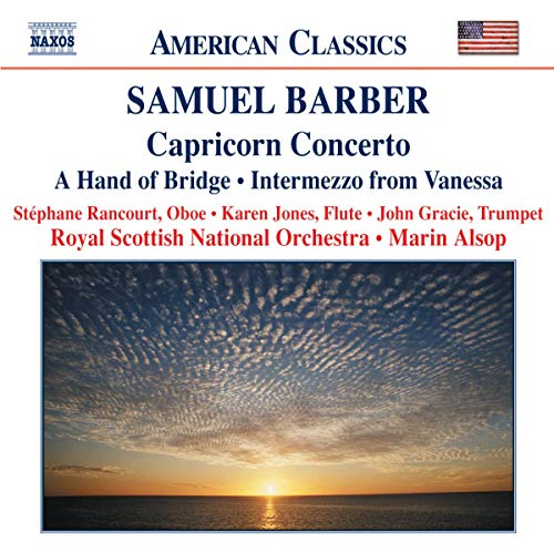 BARBER: Capricorn Concerto / A Hand of Bridge / Canzonetta /