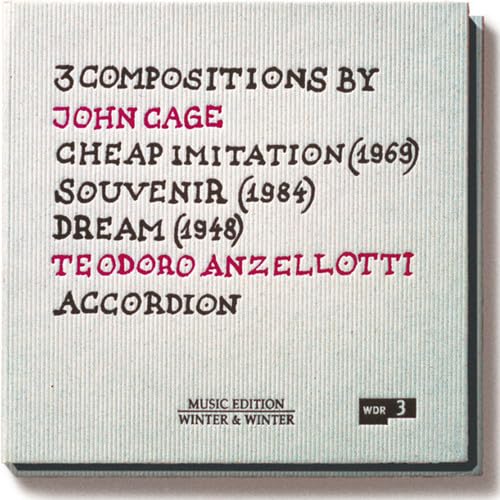 Cage: Cheap Imitation - Souvenir - Dream