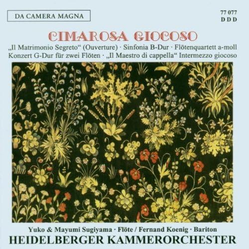 SINFONIA/CONCERTO FOR 2 FLUTES