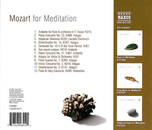 MOZART FOR MEDITATION
