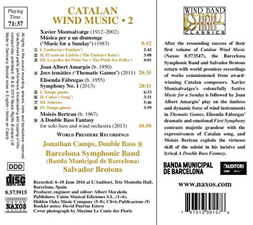 Catalan Wind Music, Vol. 2