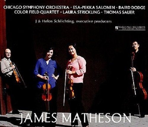 James Matheson: String Quartet, Violin Concerto & Times Alon