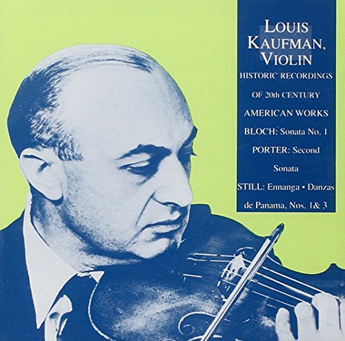 BLOCH: Violin Sonata No. 1 / PORTER, Q.: Violin Sonata No. 2