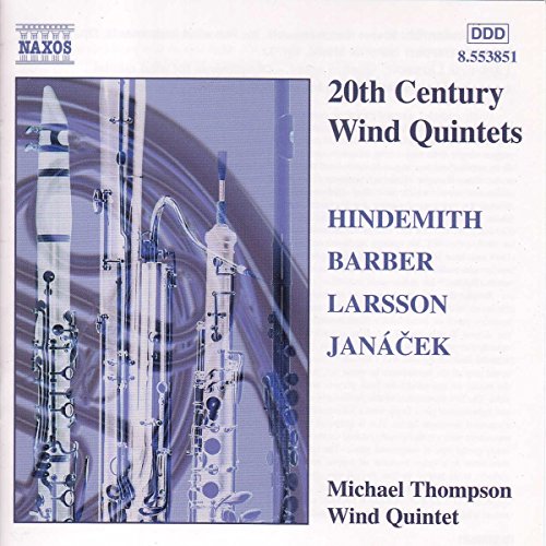 HINDEMITH / BARBER / LARSSON / JANACEK: Wind Quintets