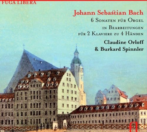 Bach: 6 Sonaten für Orgel in Bearbeitungen für 2 Klaviere zu
