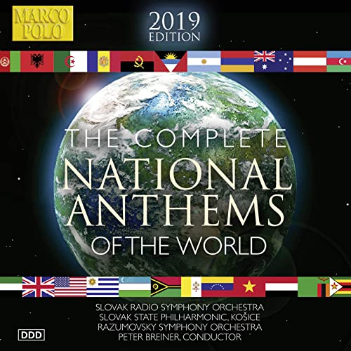 NATIONAL ANTHEMS OF THE WORLD (COMPLETE) (2019 Edition) (10-