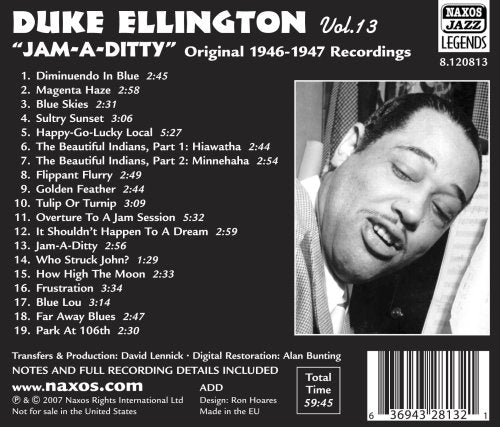 Ellington, Duke: Jam-A-Ditty (1946-1947)
