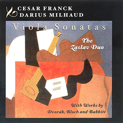FRANCK: Violin Sonata (arr. for viola) / MILHAUD: Viola Sona
