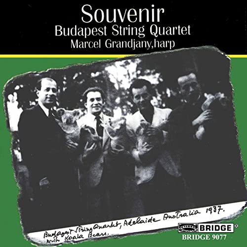 The Budapest String Quartet, Souvenir