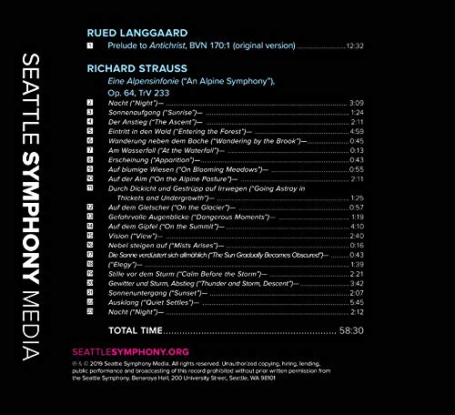 Langgaard: Prelude to Antichrist - Strauss: An Alpine Sympho