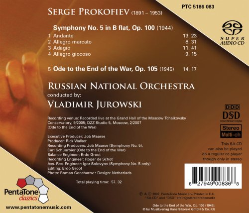 Prokofiev: Symphony No. 5 - Ode To the End of the War