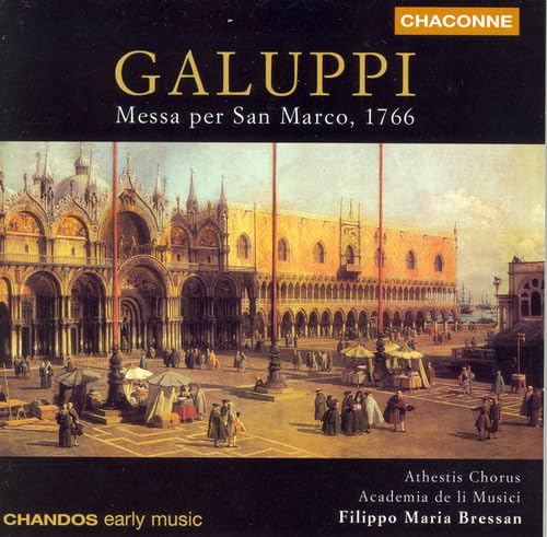 GALUPPI: Mass for St. Mark's