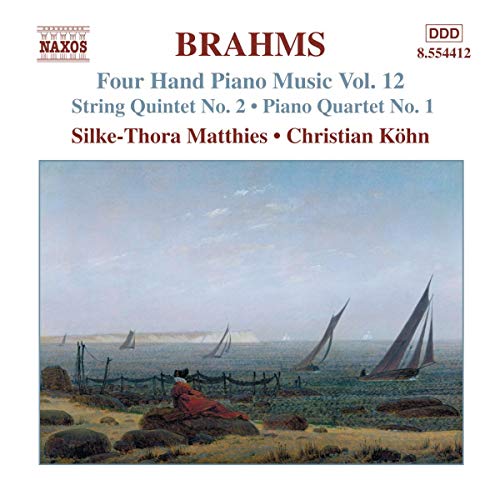Brahms: Four-Hand Piano Music, Vol. 12