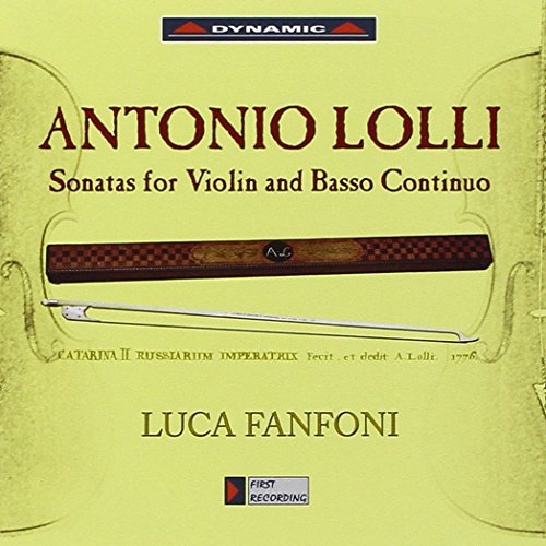 Lolli: Sonatas for Violin and Basso Continuo