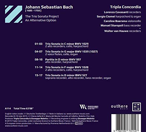 Bach: The Trio Sonata Project
