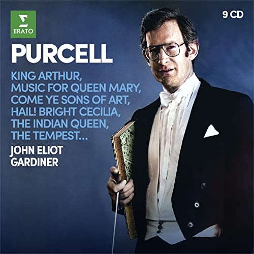 Purcell: King Arthur, Music for Queen Mary, The Tempest [9 CDs]