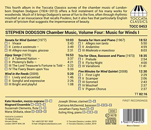 Dodgson: Chamber Music, Vol. 4