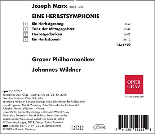 Joseph Marx: Eine Herbstsymphonie