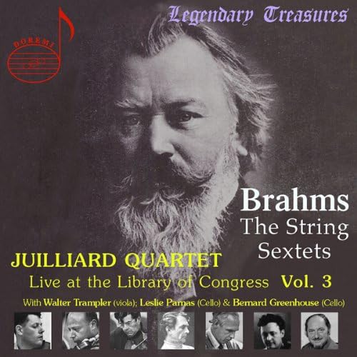 Juilliard Quartet, Vol. 3: Live at Library of Congress – Bra